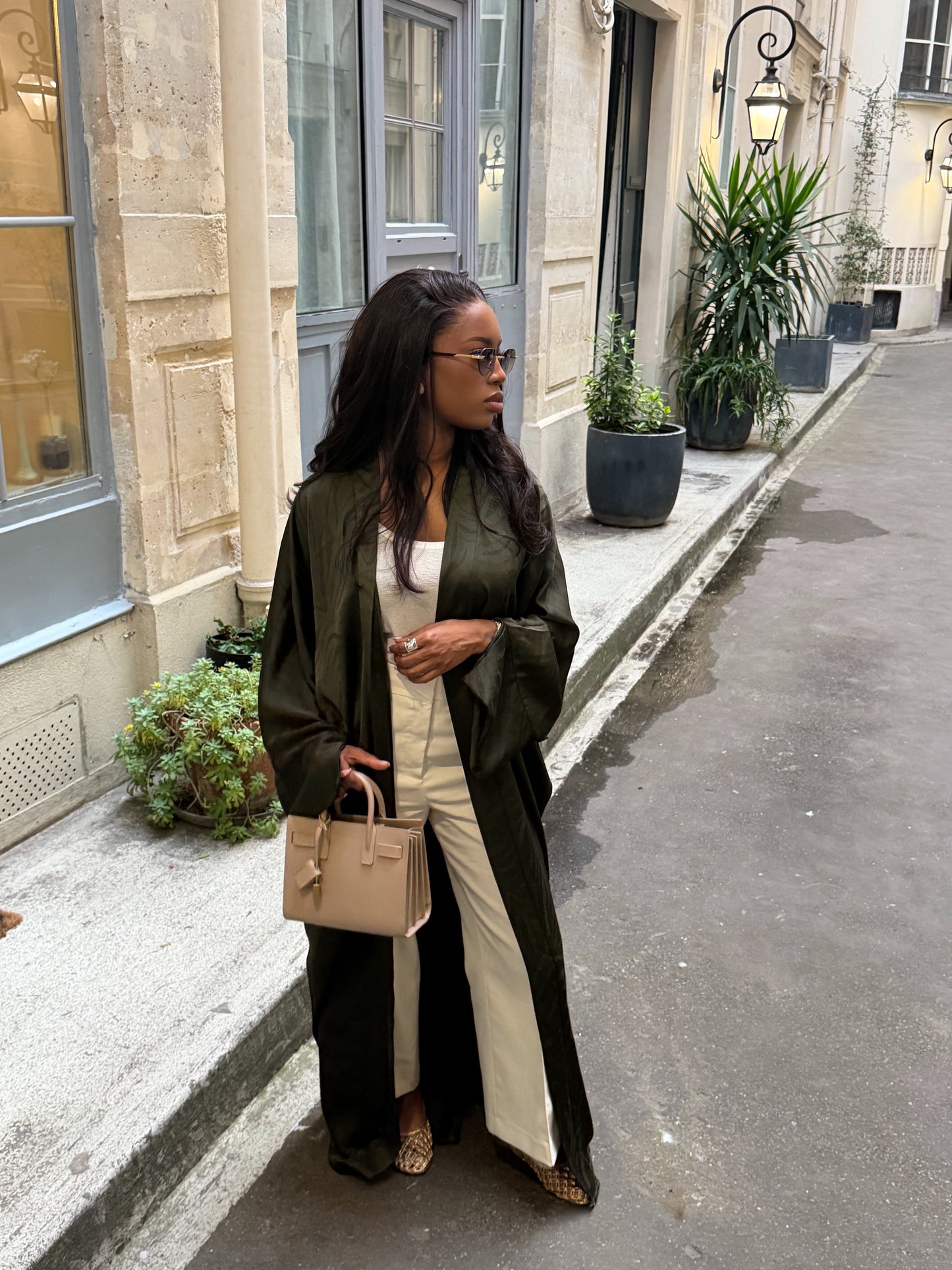 KIMONO AÏCHA VERT INTENSE