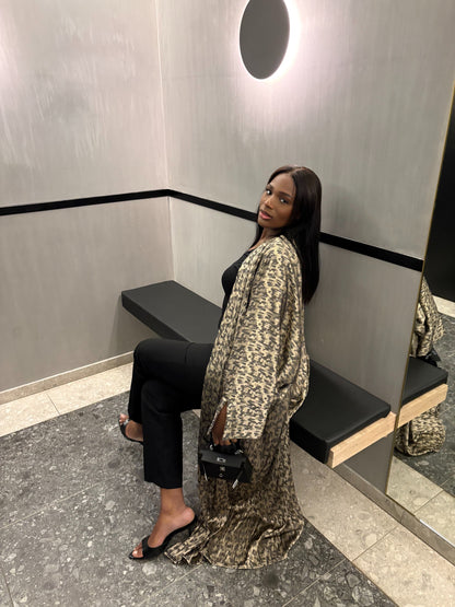 KIMONO AÏCHA BLACK & GOLD