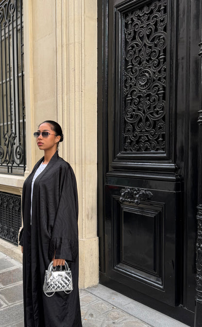 KIMONO AÏCHA NOIR INTENSE