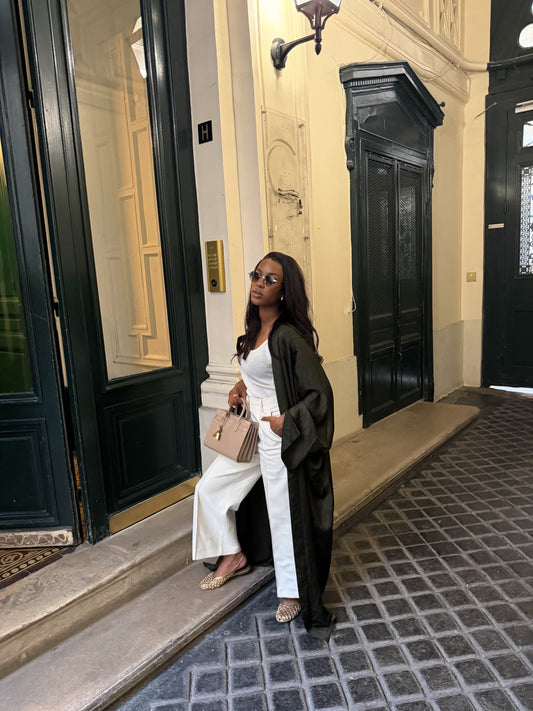 KIMONO AÏCHA VERT INTENSE