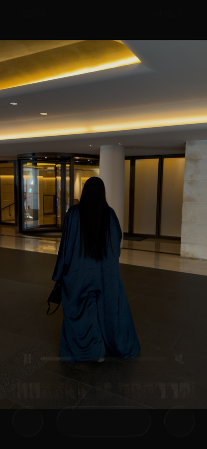 KIMONO AÏCHA BLEU PÉTROLE